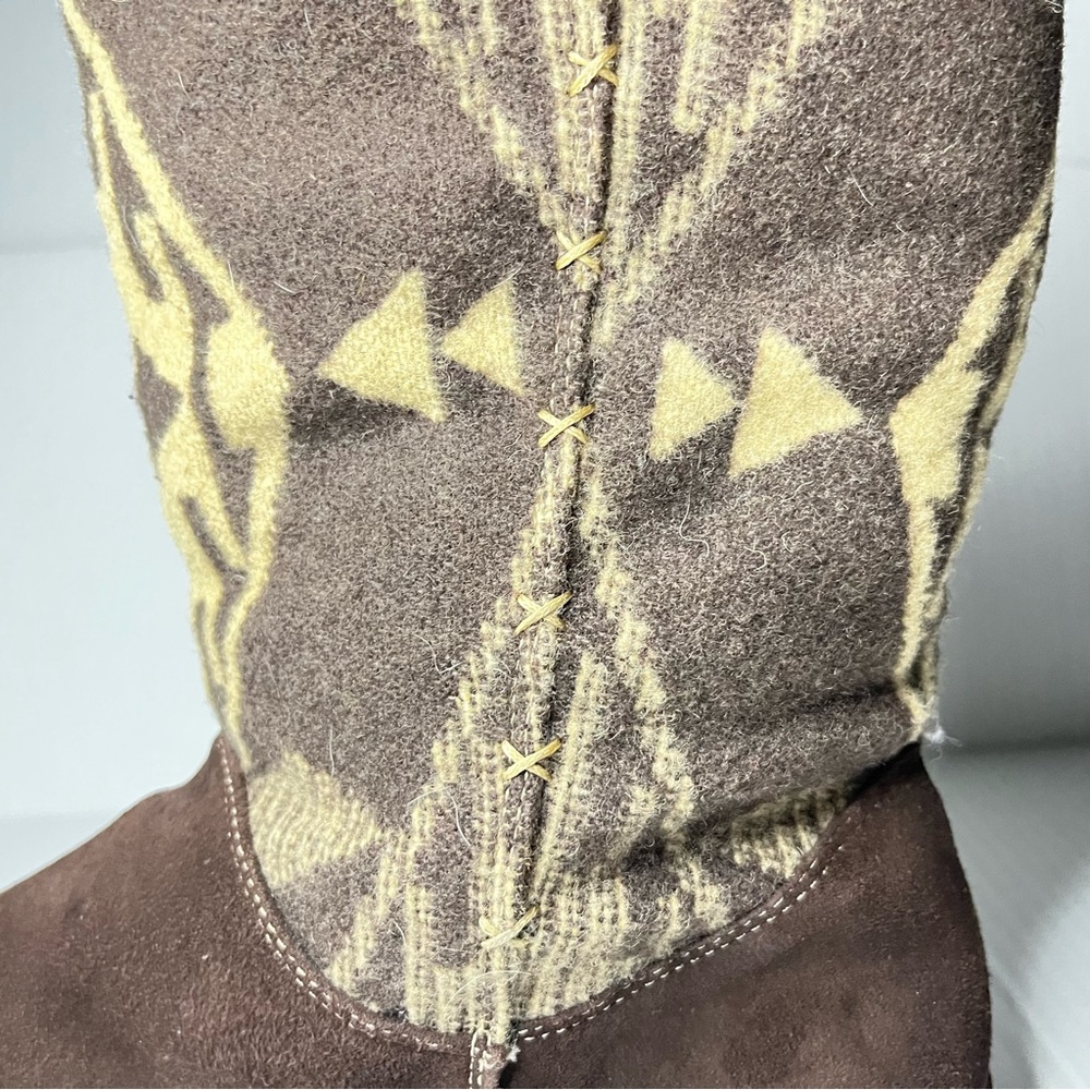 Pendleton Aztec Knit Boots - Picture 5 of 14